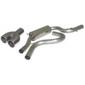 Piper exhaust Seat Leon MK2 FR TFSI Sport - 2.5 Inch Stainless Steel Cat back system